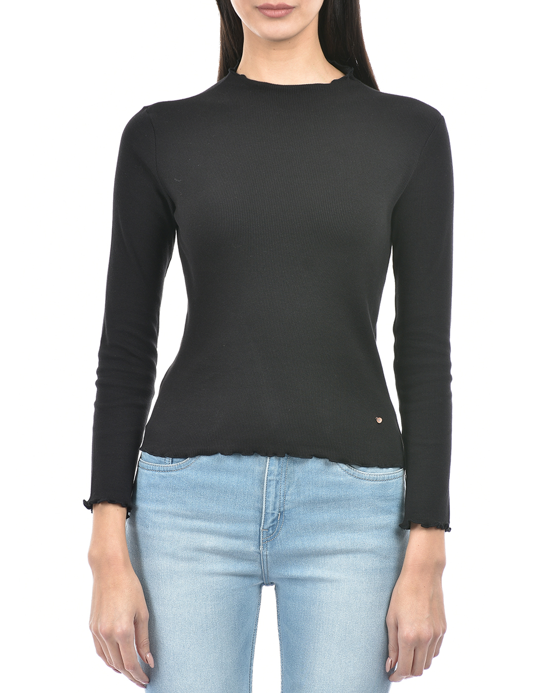 Numero Uno Women Solid Black T-Shirt